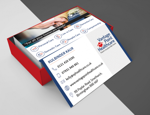 Care Home Business Card