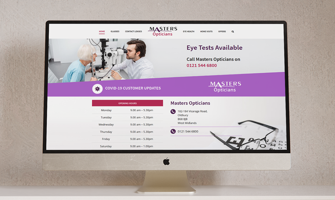 Opticians Website
